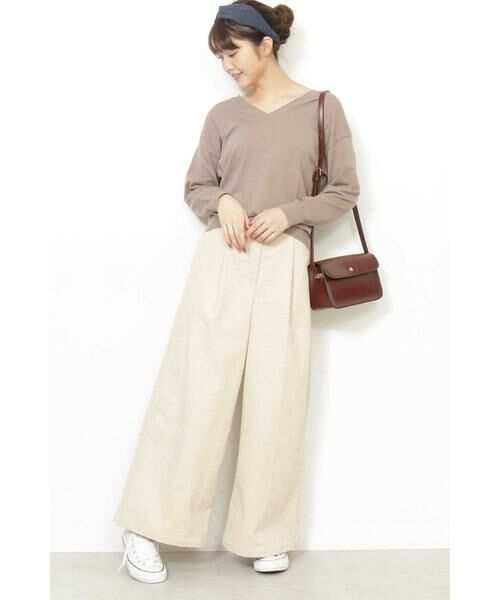 ＊＊N.Natural Beauty Basic / エヌ ナチュラルビューティーベーシック ニット・セーター | ハイゲージVネックニット | 詳細12