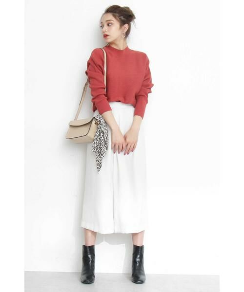 ＊＊N.Natural Beauty Basic / エヌ ナチュラルビューティーベーシック ニット・セーター | 横リブドルマンニット | 詳細2