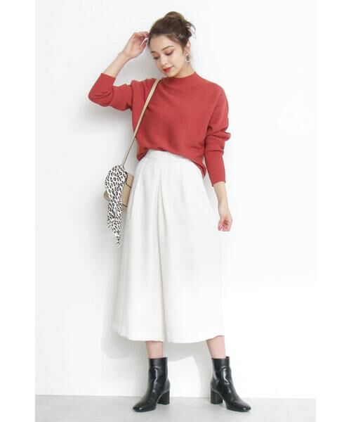 ＊＊N.Natural Beauty Basic / エヌ ナチュラルビューティーベーシック ニット・セーター | 横リブドルマンニット | 詳細3