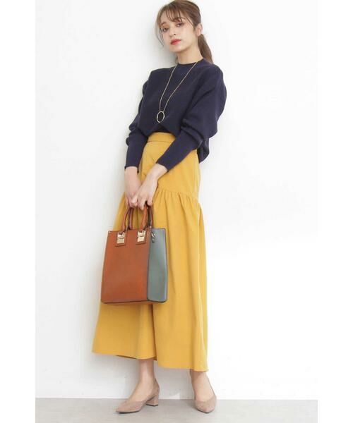 ＊＊N.Natural Beauty Basic / エヌ ナチュラルビューティーベーシック ニット・セーター | 横リブドルマンニット | 詳細8