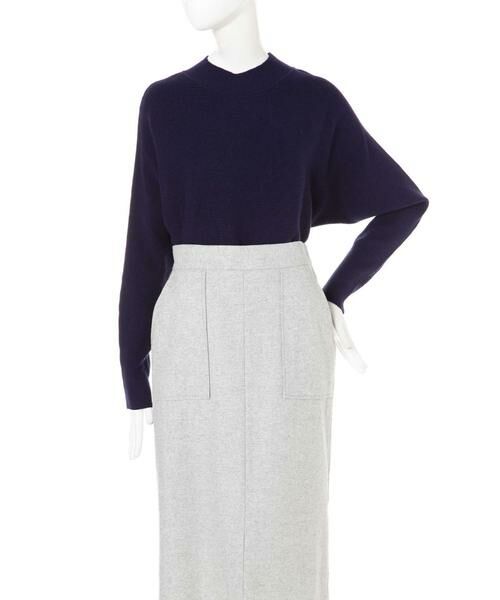 ＊＊N.Natural Beauty Basic / エヌ ナチュラルビューティーベーシック ニット・セーター | 横リブドルマンニット | 詳細11