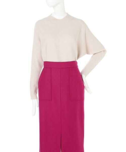 ＊＊N.Natural Beauty Basic / エヌ ナチュラルビューティーベーシック ニット・セーター | 横リブドルマンニット | 詳細17