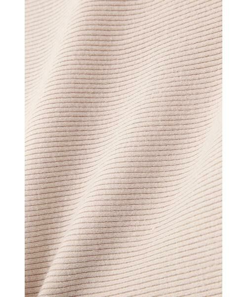 ＊＊N.Natural Beauty Basic / エヌ ナチュラルビューティーベーシック ニット・セーター | 横リブドルマンニット | 詳細18