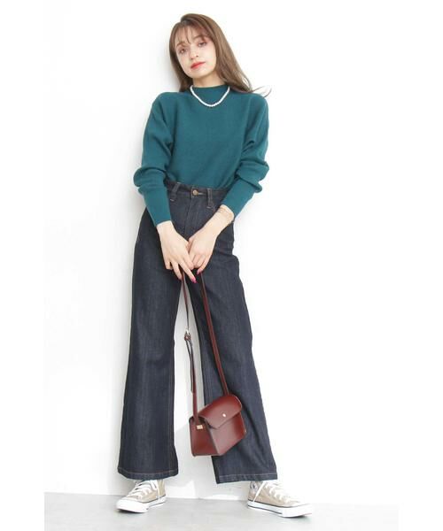 ＊＊N.Natural Beauty Basic / エヌ ナチュラルビューティーベーシック ニット・セーター | 横リブドルマンニット | 詳細21