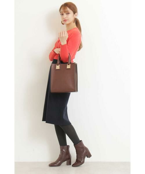 ＊＊N.Natural Beauty Basic / エヌ ナチュラルビューティーベーシック カーディガン・ボレロ | キーネックリブニット | 詳細3