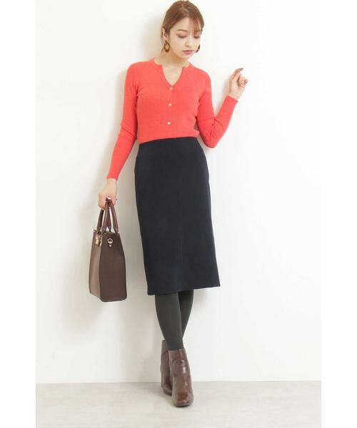 ＊＊N.Natural Beauty Basic / エヌ ナチュラルビューティーベーシック カーディガン・ボレロ | キーネックリブニット | 詳細4