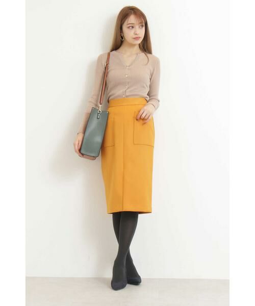 ＊＊N.Natural Beauty Basic / エヌ ナチュラルビューティーベーシック カーディガン・ボレロ | キーネックリブニット | 詳細8