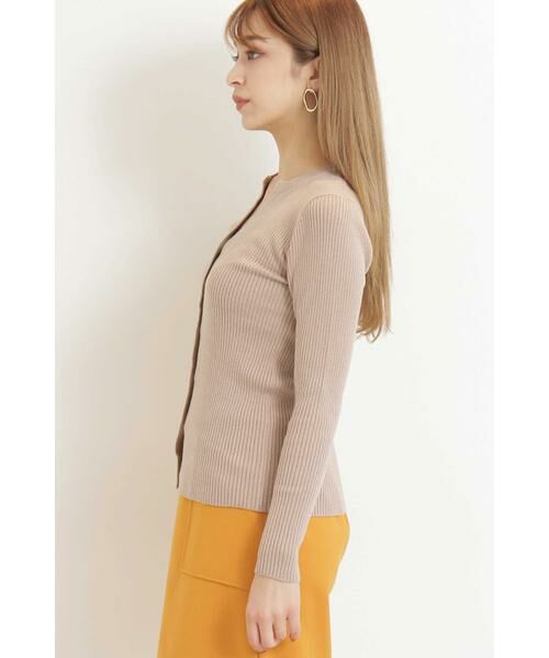 ＊＊N.Natural Beauty Basic / エヌ ナチュラルビューティーベーシック カーディガン・ボレロ | キーネックリブニット | 詳細13