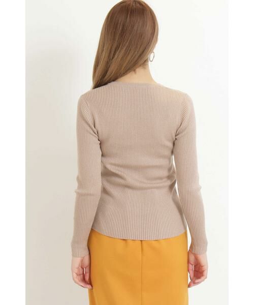 ＊＊N.Natural Beauty Basic / エヌ ナチュラルビューティーベーシック カーディガン・ボレロ | キーネックリブニット | 詳細14