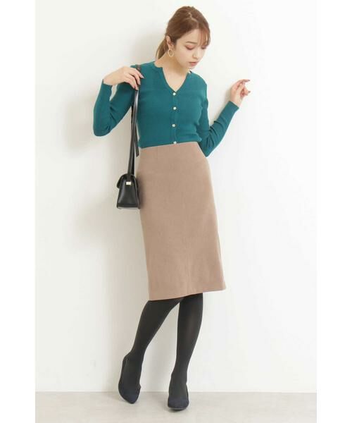 ＊＊N.Natural Beauty Basic / エヌ ナチュラルビューティーベーシック カーディガン・ボレロ | キーネックリブニット | 詳細18