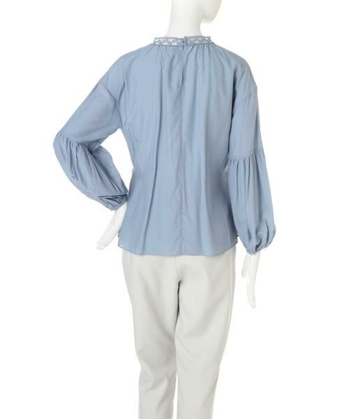 ＊＊N.Natural Beauty Basic / エヌ ナチュラルビューティーベーシック シャツ・ブラウス | ボリュームスリーブハイネックブラウス | 詳細2