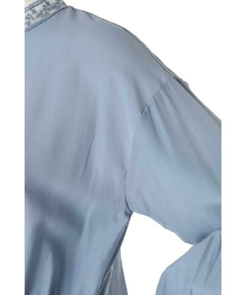 ＊＊N.Natural Beauty Basic / エヌ ナチュラルビューティーベーシック シャツ・ブラウス | ボリュームスリーブハイネックブラウス | 詳細5