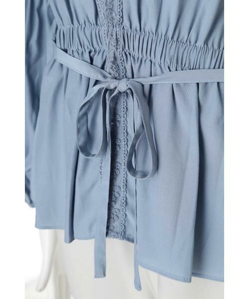 ＊＊N.Natural Beauty Basic / エヌ ナチュラルビューティーベーシック シャツ・ブラウス | ボリュームスリーブハイネックブラウス | 詳細6