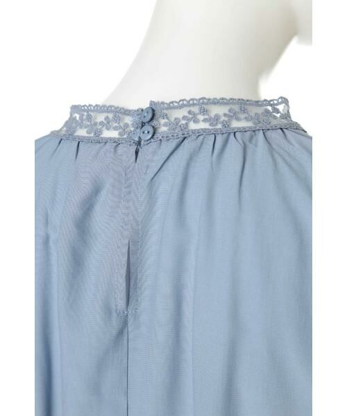 ＊＊N.Natural Beauty Basic / エヌ ナチュラルビューティーベーシック シャツ・ブラウス | ボリュームスリーブハイネックブラウス | 詳細8