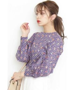 《Liberty Print》Pagoda ブラウス