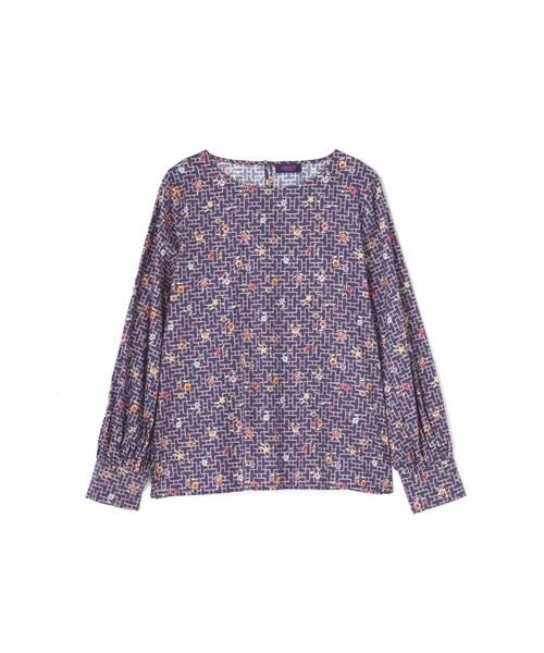 ＊＊N.Natural Beauty Basic / エヌ ナチュラルビューティーベーシック シャツ・ブラウス | 《Liberty Print》Pagoda ブラウス | 詳細1