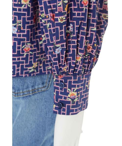 ＊＊N.Natural Beauty Basic / エヌ ナチュラルビューティーベーシック シャツ・ブラウス | 《Liberty Print》Pagoda ブラウス | 詳細11