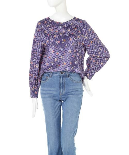 ＊＊N.Natural Beauty Basic / エヌ ナチュラルビューティーベーシック シャツ・ブラウス | 《Liberty Print》Pagoda ブラウス | 詳細5