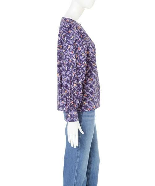 ＊＊N.Natural Beauty Basic / エヌ ナチュラルビューティーベーシック シャツ・ブラウス | 《Liberty Print》Pagoda ブラウス | 詳細7