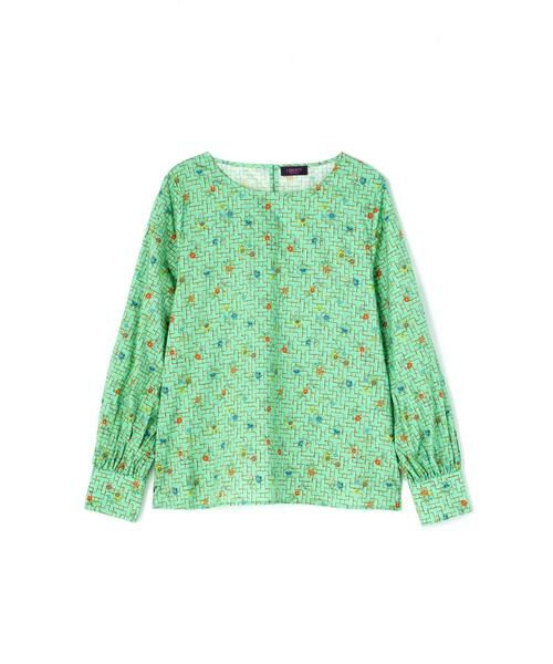 ＊＊N.Natural Beauty Basic / エヌ ナチュラルビューティーベーシック シャツ・ブラウス | 《Liberty Print》Pagoda ブラウス | 詳細13