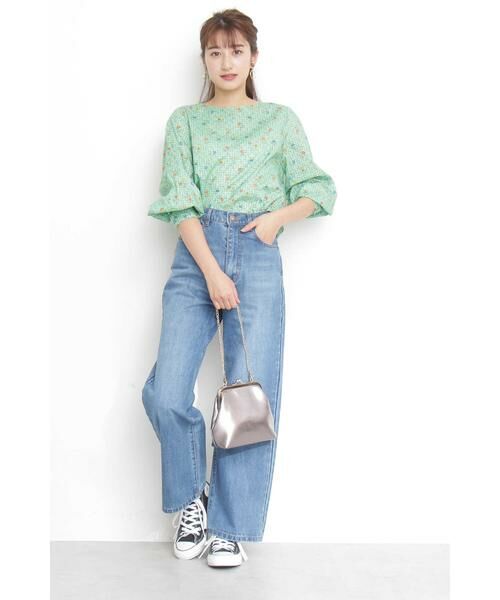 ＊＊N.Natural Beauty Basic / エヌ ナチュラルビューティーベーシック シャツ・ブラウス | 《Liberty Print》Pagoda ブラウス | 詳細14