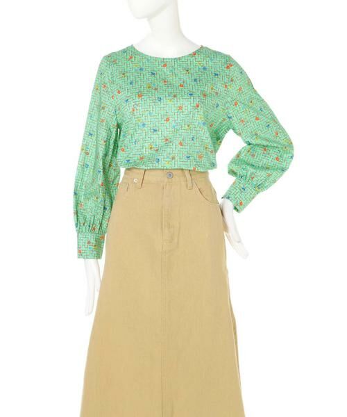 ＊＊N.Natural Beauty Basic / エヌ ナチュラルビューティーベーシック シャツ・ブラウス | 《Liberty Print》Pagoda ブラウス | 詳細16