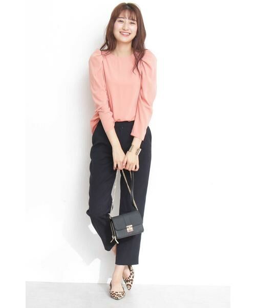 ＊＊N.Natural Beauty Basic / エヌ ナチュラルビューティーベーシック シャツ・ブラウス | パワーショルダーブラウス | 詳細2