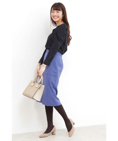 ＊＊N.Natural Beauty Basic / エヌ ナチュラルビューティーベーシック シャツ・ブラウス | パワーショルダーブラウス | 詳細8