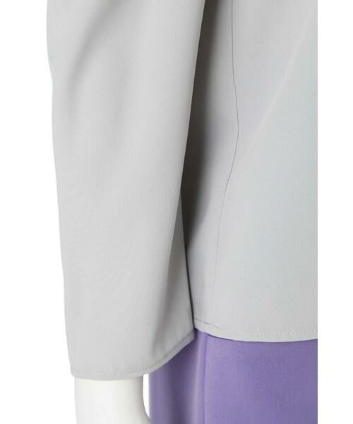 ＊＊N.Natural Beauty Basic / エヌ ナチュラルビューティーベーシック シャツ・ブラウス | パワーショルダーブラウス | 詳細16