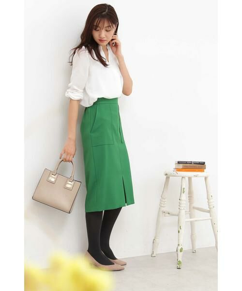 ＊＊N.Natural Beauty Basic / エヌ ナチュラルビューティーベーシック スカート | フロントスリットスカート | 詳細19