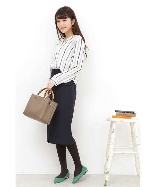 ＊＊N.Natural Beauty Basic / エヌ ナチュラルビューティーベーシック スカート | フラップポケットスカート | 詳細3