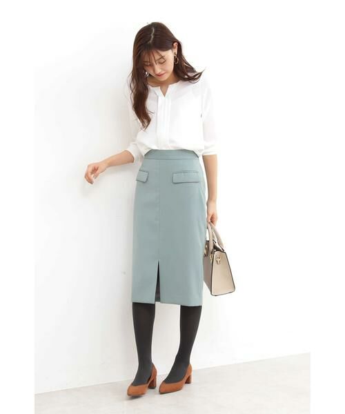 ＊＊N.Natural Beauty Basic / エヌ ナチュラルビューティーベーシック スカート | フラップポケットスカート | 詳細13
