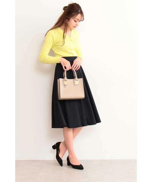 ＊＊N.Natural Beauty Basic / エヌ ナチュラルビューティーベーシック スカート | フレアミモレスカート | 詳細7