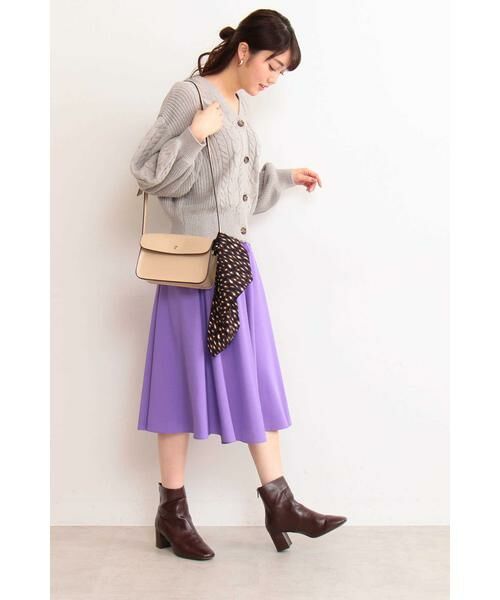 ＊＊N.Natural Beauty Basic / エヌ ナチュラルビューティーベーシック スカート | フレアミモレスカート | 詳細13