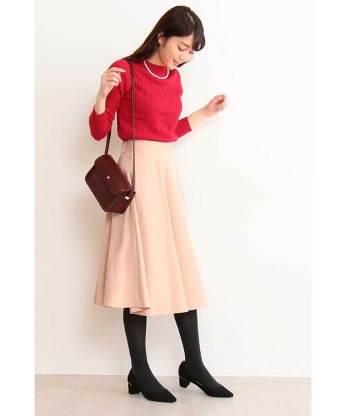 ＊＊N.Natural Beauty Basic / エヌ ナチュラルビューティーベーシック スカート | フレアミモレスカート | 詳細17