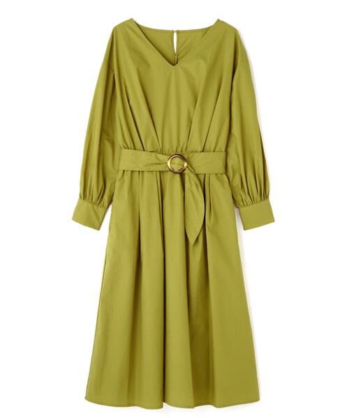 ＊＊N.Natural Beauty Basic / エヌ ナチュラルビューティーベーシック ワンピース | ベッコウバックルワンピース | 詳細1