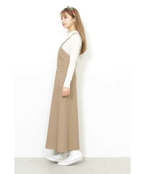 ＊＊N.Natural Beauty Basic / エヌ ナチュラルビューティーベーシック ワンピース | チノジャンパースカートマキシワンピース | 詳細17