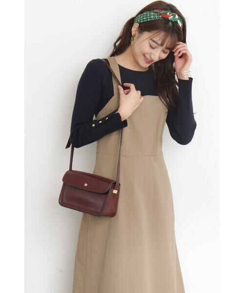 ＊＊N.Natural Beauty Basic / エヌ ナチュラルビューティーベーシック ワンピース | チノジャンパースカートマキシワンピース | 詳細11