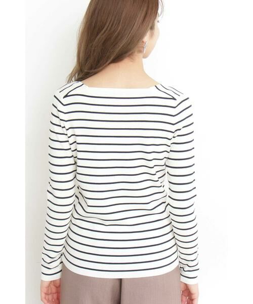 ＊＊N.Natural Beauty Basic / エヌ ナチュラルビューティーベーシック ニット・セーター | 総針Vネックニット | 詳細8