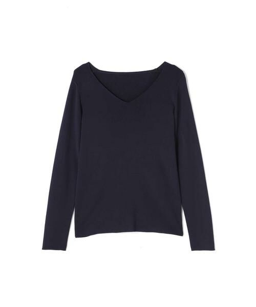 ＊＊N.Natural Beauty Basic / エヌ ナチュラルビューティーベーシック ニット・セーター | 総針Vネックニット | 詳細15