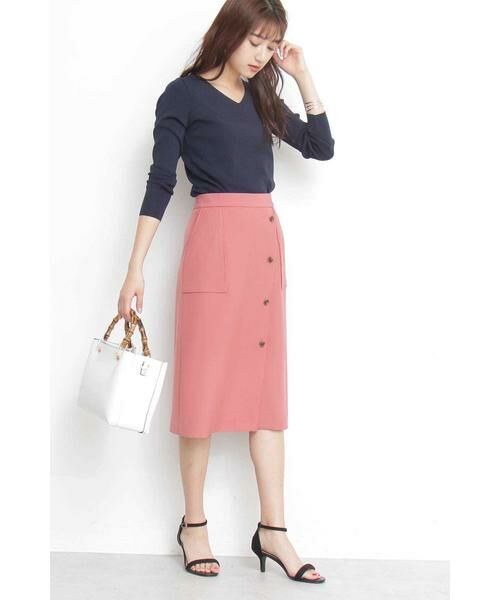 ＊＊N.Natural Beauty Basic / エヌ ナチュラルビューティーベーシック ニット・セーター | 総針Vネックニット | 詳細16