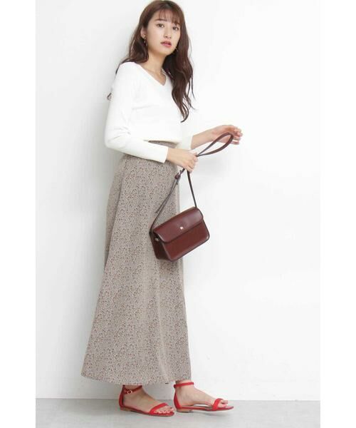 ＊＊N.Natural Beauty Basic / エヌ ナチュラルビューティーベーシック ニット・セーター | 総針Vネックニット | 詳細21