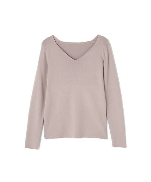 ＊＊N.Natural Beauty Basic / エヌ ナチュラルビューティーベーシック ニット・セーター | 総針Vネックニット | 詳細25