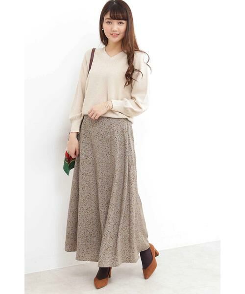 ＊＊N.Natural Beauty Basic / エヌ ナチュラルビューティーベーシック ニット・セーター | ガーターVネックフォルムニット | 詳細7