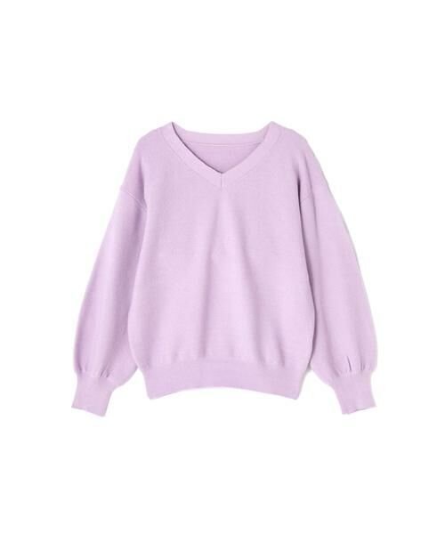 ＊＊N.Natural Beauty Basic / エヌ ナチュラルビューティーベーシック ニット・セーター | ガーターVネックフォルムニット | 詳細16