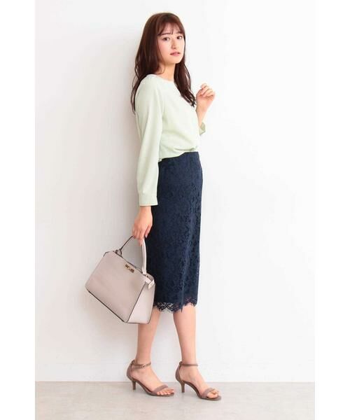 ＊＊N.Natural Beauty Basic / エヌ ナチュラルビューティーベーシック シャツ・ブラウス | キーネックタックドレープブラウス | 詳細3