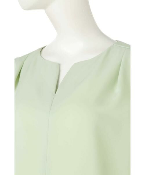 ＊＊N.Natural Beauty Basic / エヌ ナチュラルビューティーベーシック シャツ・ブラウス | キーネックタックドレープブラウス | 詳細8