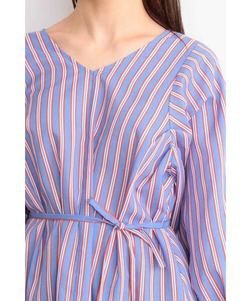 ＊＊N.Natural Beauty Basic / エヌ ナチュラルビューティーベーシック シャツ・ブラウス | マルチカラーストライプブラウス | 詳細14