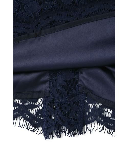 ＊＊N.Natural Beauty Basic / エヌ ナチュラルビューティーベーシック スカート | レースミモレスカート | 詳細6