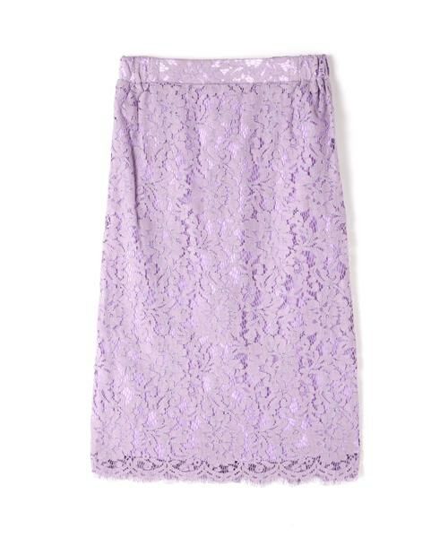 ＊＊N.Natural Beauty Basic / エヌ ナチュラルビューティーベーシック スカート | レースミモレスカート | 詳細16